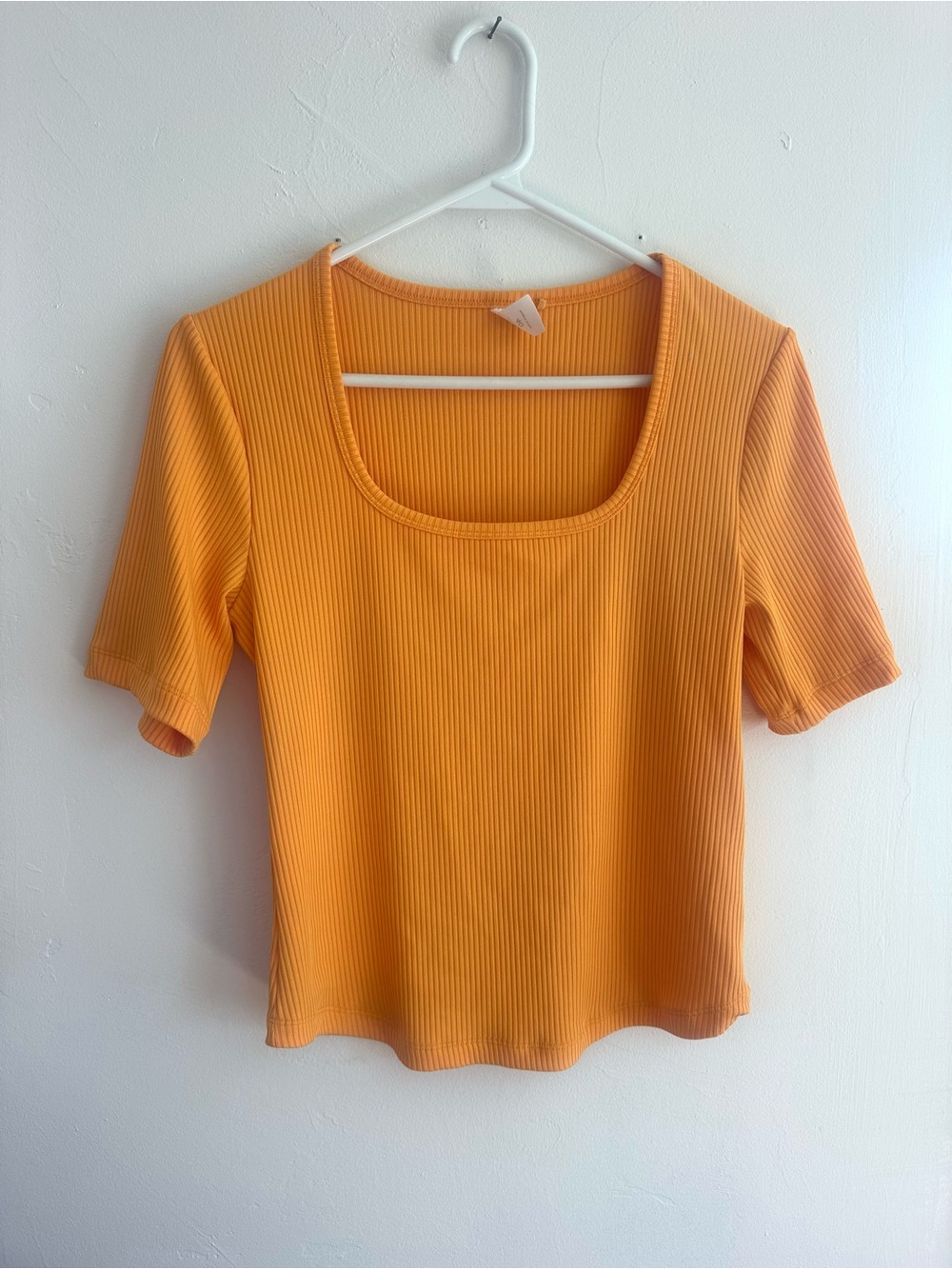 Casall (Sweden) Women’s Ribbed Square-Neck Athletic Top Women’s Large, NWOT